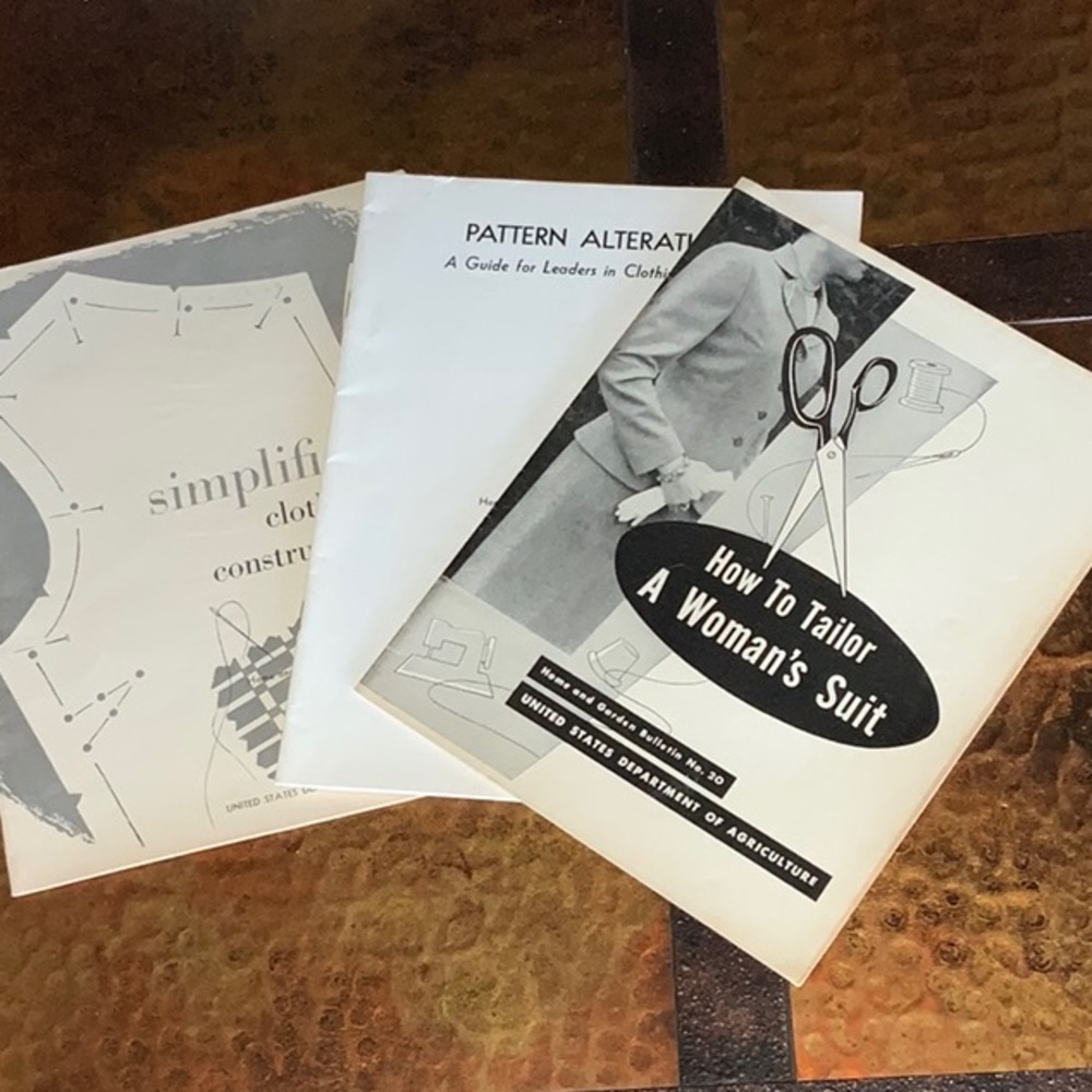 1960s United States Department of Agriculture Sewing Publications for Clothing